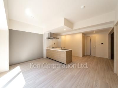 ルミシティ月島の写真 居室（LDなど） ※2階の同じ間取タイプを撮影。仕様が異なることがあります。