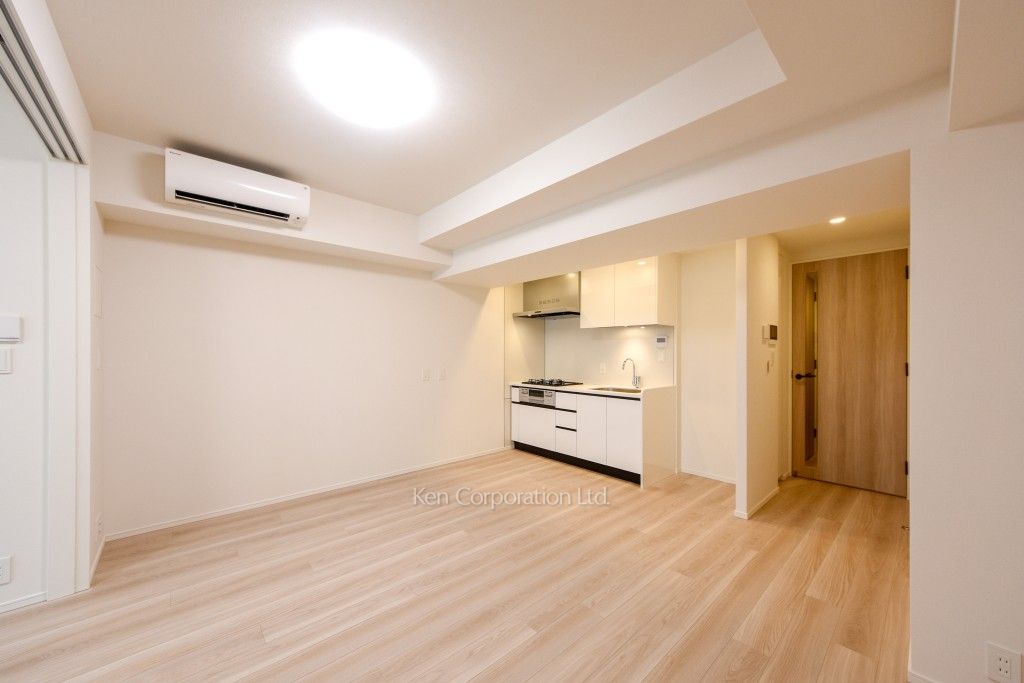 パークアクシスプレミア南青山五丁目の写真 居室（LDなど） ※3階の同じ間取タイプを撮影。仕様が異なることがあります。