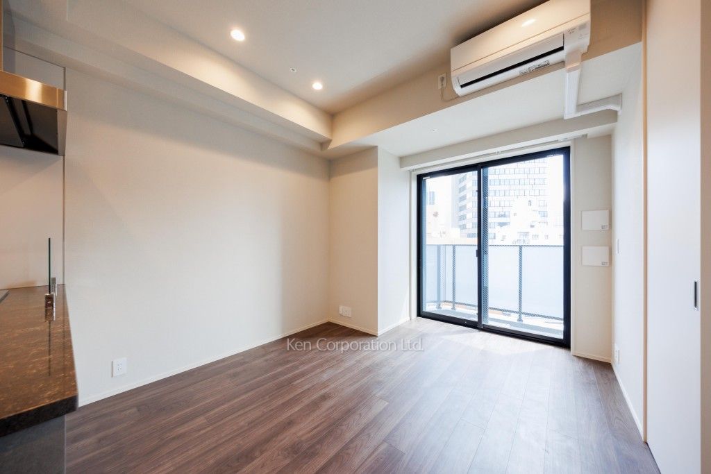 The glow Mitaの写真 居室（LDなど） ※12階の同じ間取タイプを撮影。仕様が異なることがあります。