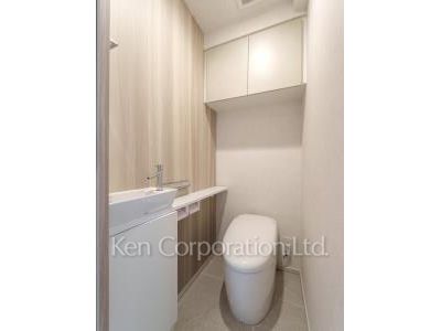 THE AKASAKA RESIDENCE S.O.A The spirit of akasakaの写真 トイレ ※9階の同じ間取タイプを撮影。仕様が異なることがあります。