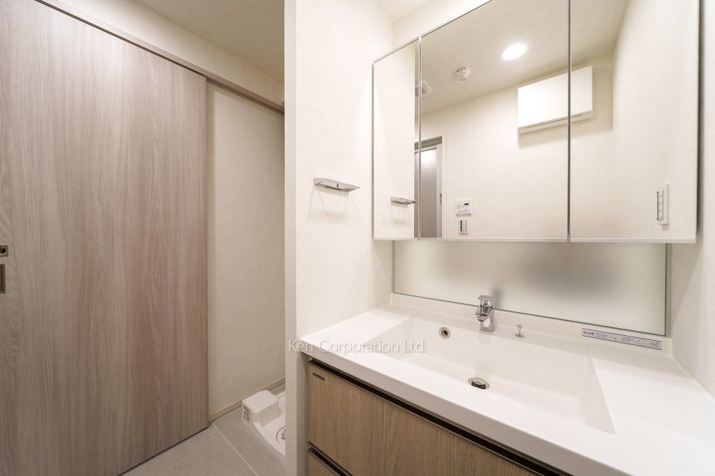 THE AKASAKA RESIDENCE S.O.A The spirit of akasakaの写真 パウダールーム ※9階の同じ間取タイプを撮影。仕様が異なることがあります。