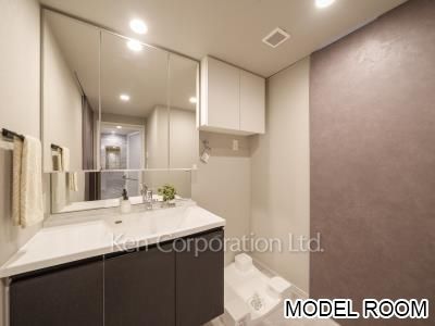 パウダールーム　※MODEL ROOM
