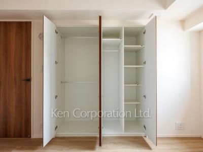 HARUMI FLAG PORT VILLAGEの写真 クローゼット ※9階の同じ間取タイプを撮影。仕様が異なることがあります。