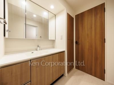 HARUMI FLAG PORT VILLAGEの写真 パウダールーム ※9階の同じ間取タイプを撮影。仕様が異なることがあります。