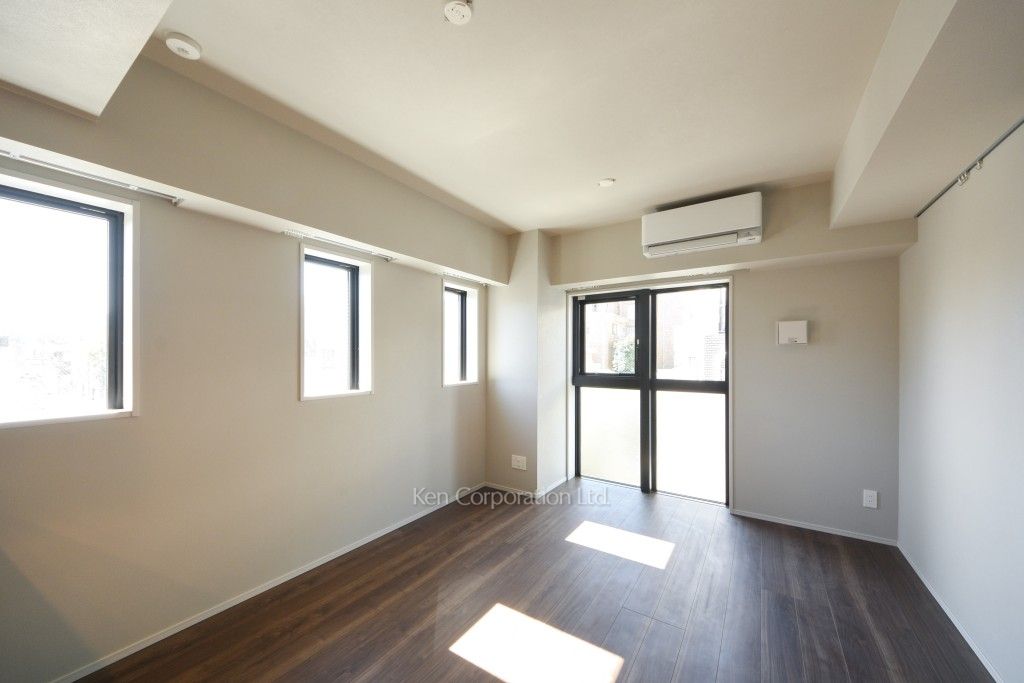 レフィールオーブ麻布仙台坂の写真 居室（LDなど） ※4階の同じ間取タイプを撮影。仕様が異なることがあります。