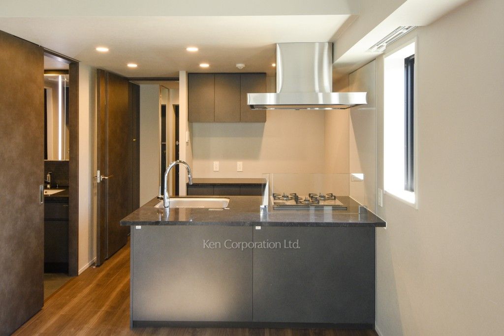 レフィールオーブ麻布仙台坂の写真 キッチン ※4階の同じ間取タイプを撮影。仕様が異なることがあります。