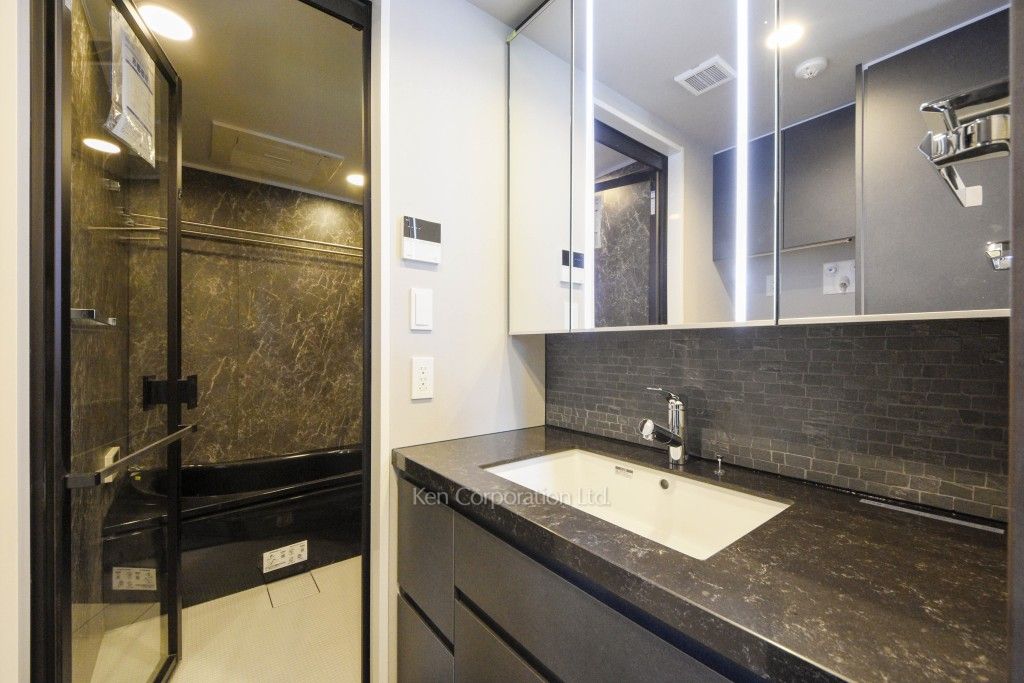 レフィールオーブ麻布仙台坂の写真 パウダールーム ※4階の同じ間取タイプを撮影。仕様が異なることがあります。