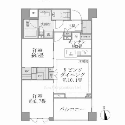 Brillia目黒大橋の写真