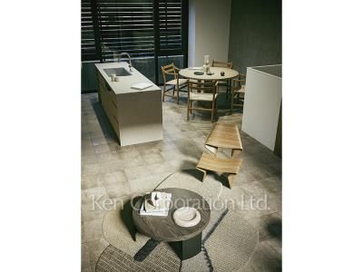 THE GRANDUO SAKURASHINMACHIの写真 リビングダイニングキッチン（完成予想図） ※1階の同じ間取タイプを撮影。仕様が異なることがあります。