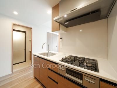 ジオエント白金台の写真 キッチン ※6階の同じ間取タイプを撮影。仕様が異なることがあります。