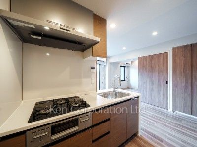 ジオエント白金台の写真 キッチン ※5階の同じ間取タイプを撮影。仕様が異なることがあります。