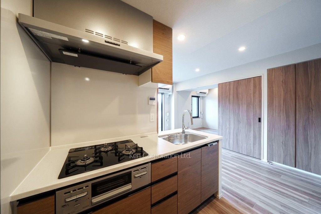 ジオエント白金台の写真 キッチン ※5階の同じ間取タイプを撮影。仕様が異なることがあります。