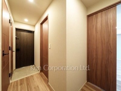 玄関 ※12階の同じ間取タイプを撮影。仕様が異なることがあります。