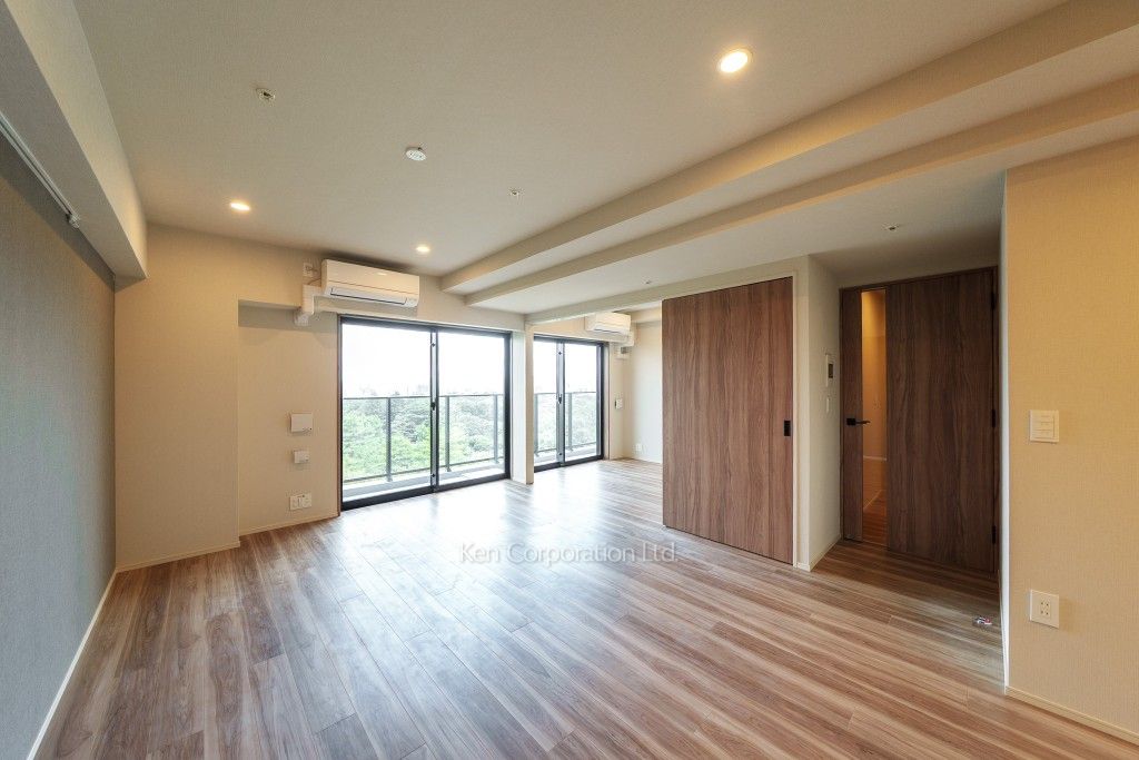 ジオエント白金台の写真 居室（LDなど） ※12階の同じ間取タイプを撮影。仕様が異なることがあります。