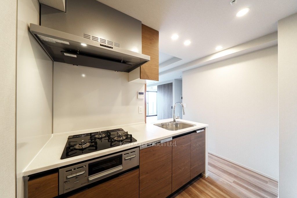 ジオエント白金台の写真 キッチン ※12階の同じ間取タイプを撮影。仕様が異なることがあります。