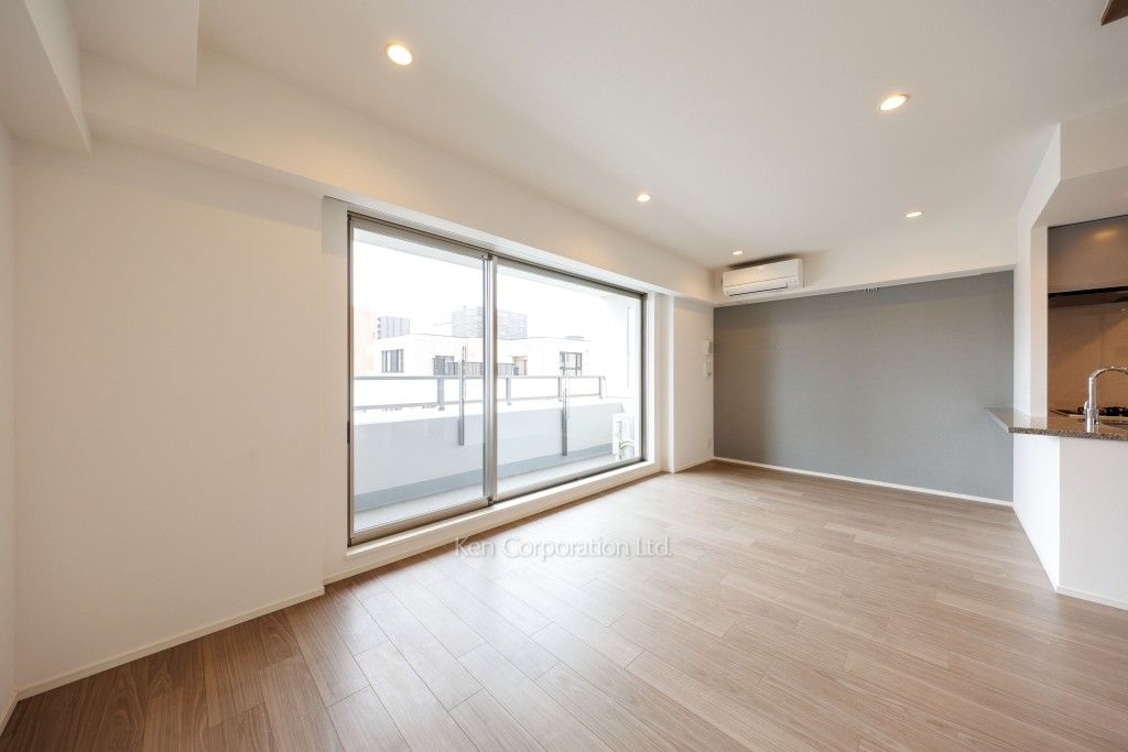 ザ・パークハビオ目黒プレイスの写真 居室（LDなど） ※7階の同じ間取タイプを撮影。仕様が異なることがあります。