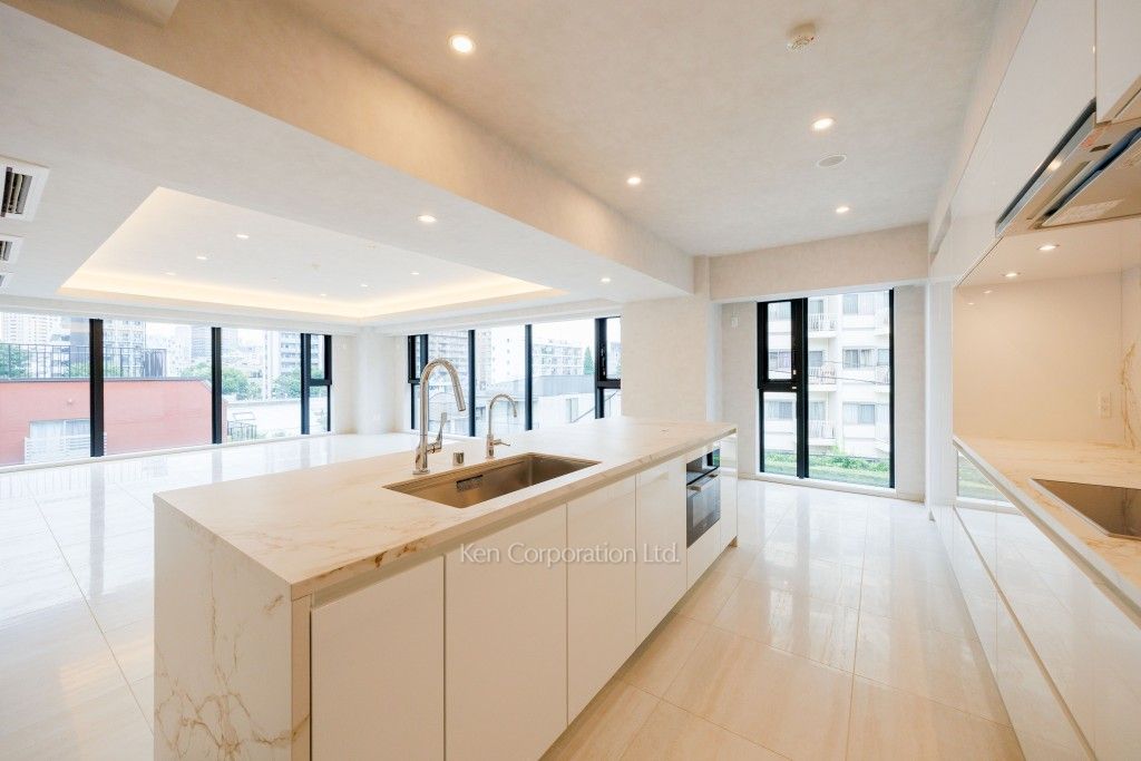 プレステージレジデンス白金台の写真 キッチン ※3階の同じ間取タイプを撮影。仕様が異なることがあります。