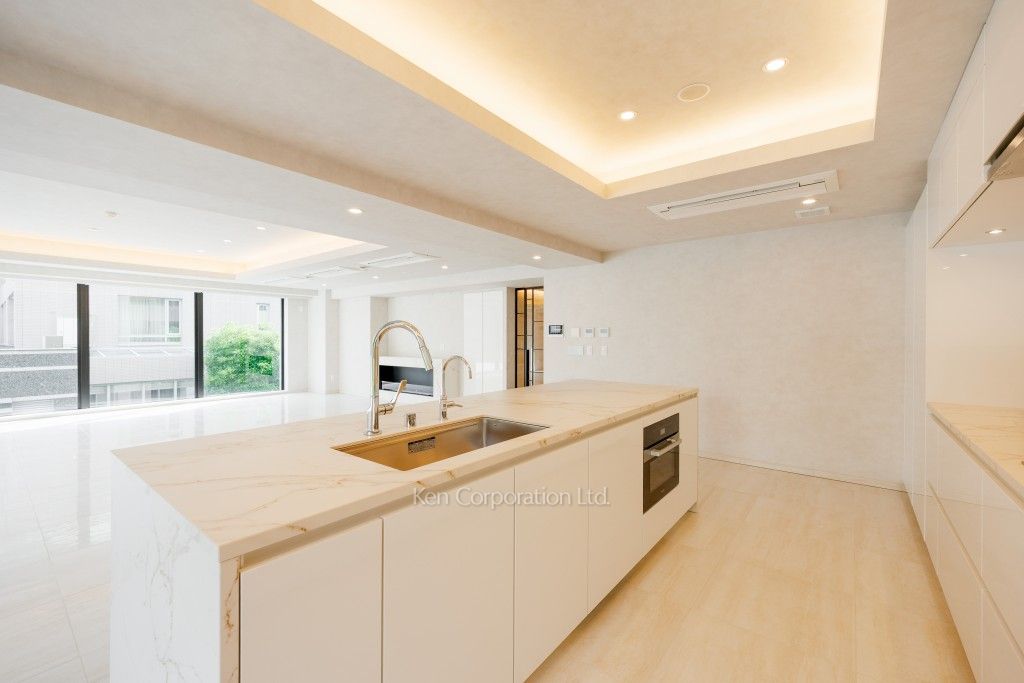 プレステージレジデンス白金台の写真 キッチン ※3階の同じ間取タイプを撮影。仕様が異なることがあります。