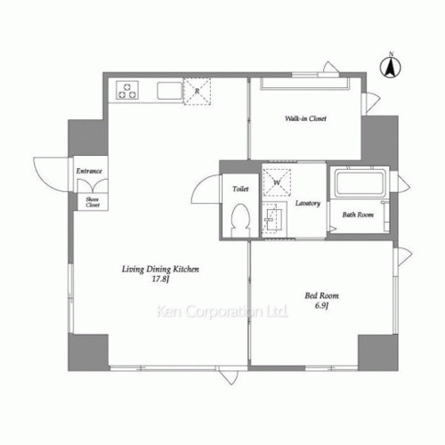 品川港南テラスの写真 間取り