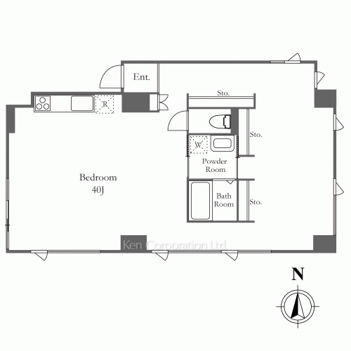 品川港南テラスの写真 間取り