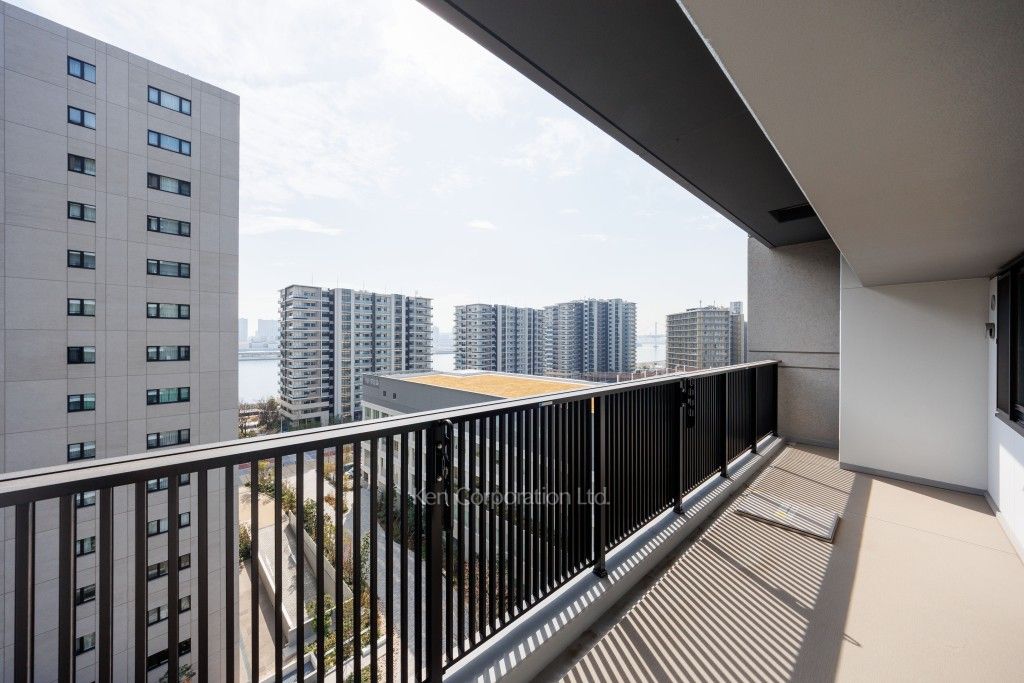 HARUMI FLAG PORT VILLAGEの写真 バルコニー ※9階の同じ間取タイプを撮影。仕様が異なることがあります。