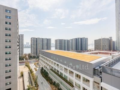 HARUMI FLAG PORT VILLAGEの写真 眺望（居室から） ※9階の同じ間取タイプを撮影。仕様が異なることがあります。