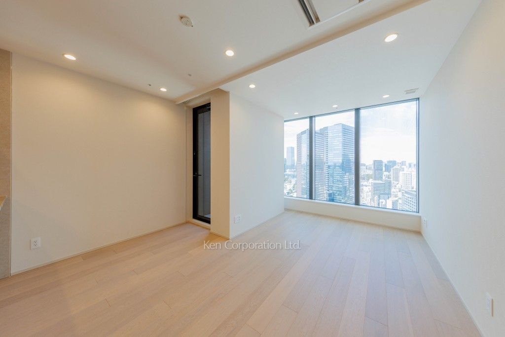 TAKANAWA GATEWAY CITY RESIDENCEの写真 居室（LDなど） ※35階の同じ間取タイプを撮影。仕様が異なることがあります。