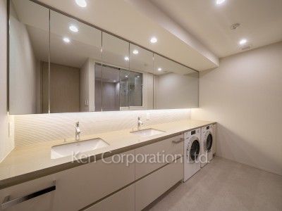 TAKANAWA GATEWAY CITY RESIDENCEの写真 パウダールーム ※36階の同じ間取タイプを撮影。仕様が異なることがあります。