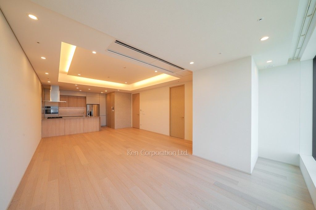 TAKANAWA GATEWAY CITY RESIDENCEの写真 居室（LDなど） ※36階の同じ間取タイプを撮影。仕様が異なることがあります。