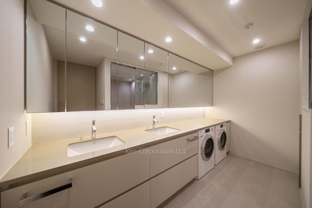 TAKANAWA GATEWAY CITY RESIDENCEの写真 パウダールーム ※36階の同じ間取タイプを撮影。仕様が異なることがあります。