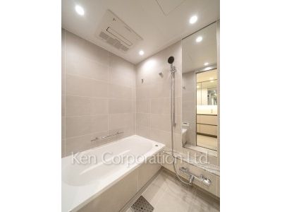 TAKANAWA GATEWAY CITY RESIDENCEの写真 バスルーム※画像は1023号室（SBタイプ・スノーグレージュ）です。