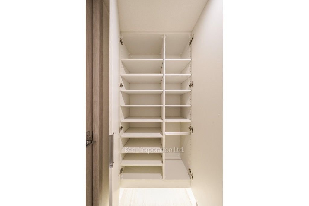 TAKANAWA GATEWAY CITY RESIDENCEの写真 シューズクローゼット※画像は1012号室（SMタイプ・スノーグレージュ）です。