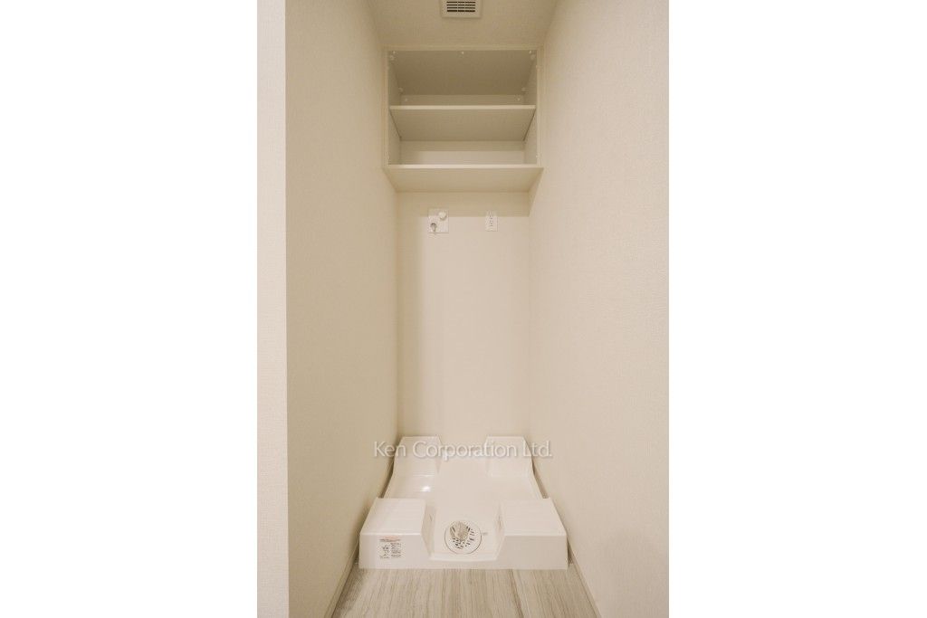 TAKANAWA GATEWAY CITY RESIDENCEの写真 洗濯機置き場※画像は1012号室（SMタイプ・スノーグレージュ）です。