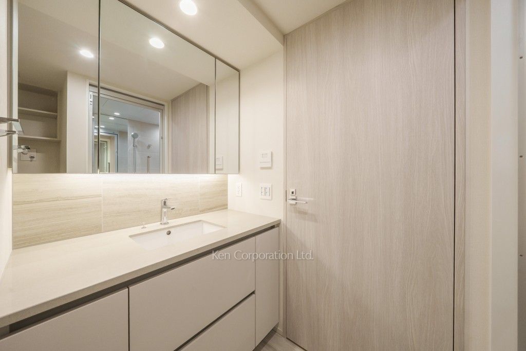 TAKANAWA GATEWAY CITY RESIDENCEの写真 パウダールーム※画像は1012号室（SMタイプ・スノーグレージュ）です。