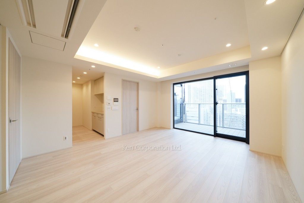 TAKANAWA GATEWAY CITY RESIDENCEの写真 リビングダイニング※画像は同タイプの1021号室（SDタイプ・スノーグレージュ）です。階数・カラータイプが異なる場合があります。 ※10階の同じ間取タイプを撮影。仕様が異なることがあります。