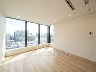 マスターベッドルーム ※17階の同じ間取タイプを撮影。仕様が異なることがあります。