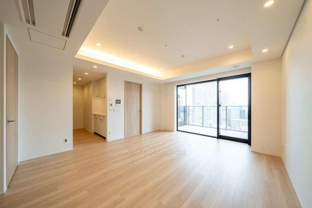 TAKANAWA GATEWAY CITY RESIDENCEの写真 居室（LDなど） ※17階の同じ間取タイプを撮影。仕様が異なることがあります。