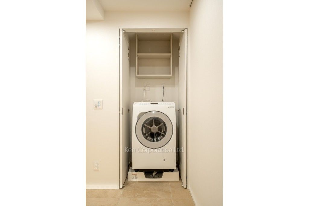 TAKANAWA GATEWAY CITY RESIDENCEの写真 洗濯機 ※17階の同じ間取タイプを撮影。仕様が異なることがあります。