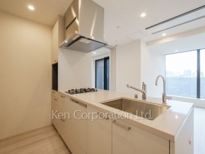 TAKANAWA GATEWAY CITY RESIDENCEの写真 キッチン※画像は同タイプの1011号室（SNタイプ・スノーグレージュ）です。階数・カラータイプが異なる場合があります。 ※10階の同じ間取タイプを撮影。仕様が異なることがあります。