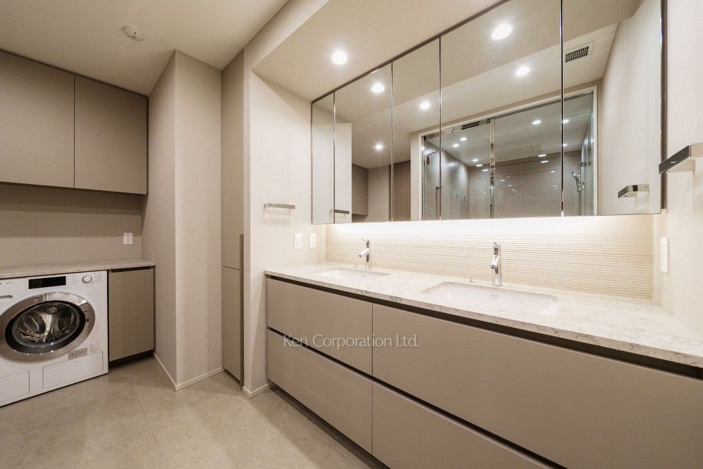 TAKANAWA GATEWAY CITY RESIDENCEの写真 パウダールーム ※38階の同じ間取タイプを撮影。仕様が異なることがあります。