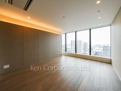 マスターベッドルーム ※38階の同じ間取タイプを撮影。仕様が異なることがあります。