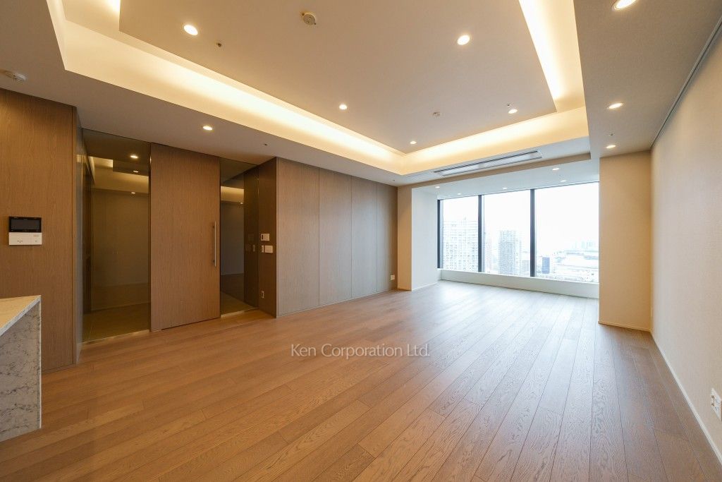 TAKANAWA GATEWAY CITY RESIDENCEの写真 居室（LDなど） ※38階の同じ間取タイプを撮影。仕様が異なることがあります。