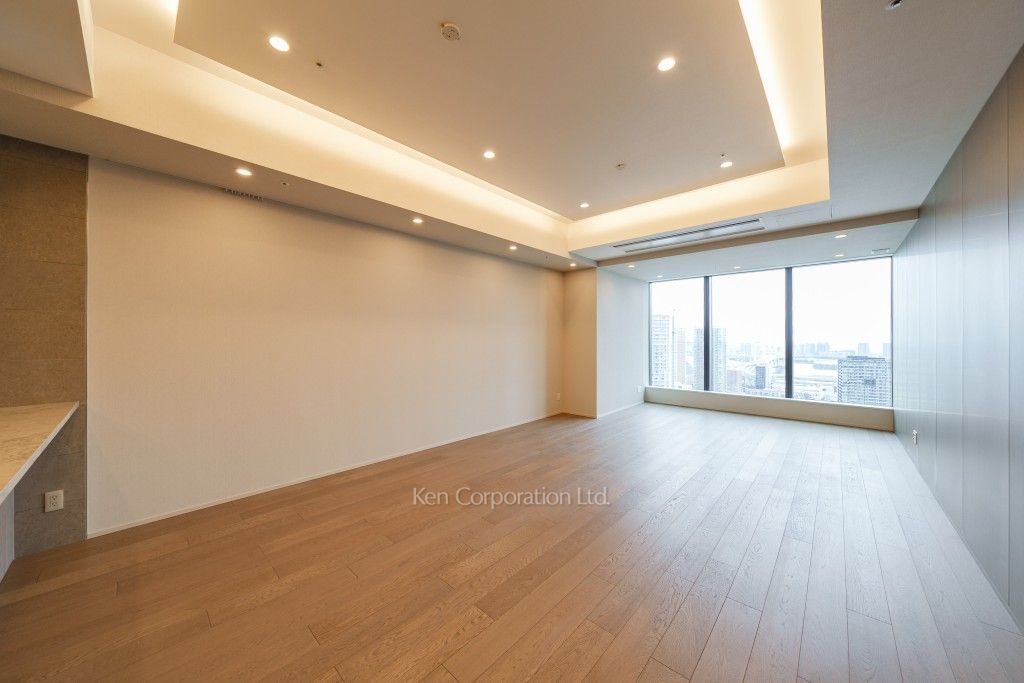 TAKANAWA GATEWAY CITY RESIDENCEの写真 居室（LDなど） ※38階の同じ間取タイプを撮影。仕様が異なることがあります。