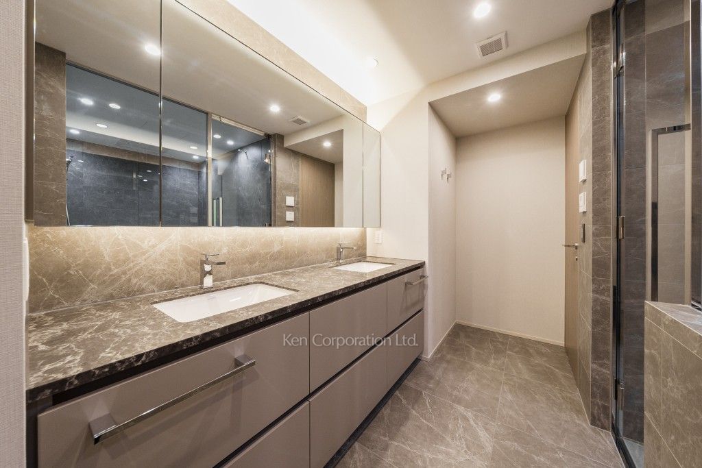 TAKANAWA GATEWAY CITY RESIDENCEの写真 パウダールーム ※38階の同じ間取タイプを撮影。仕様が異なることがあります。