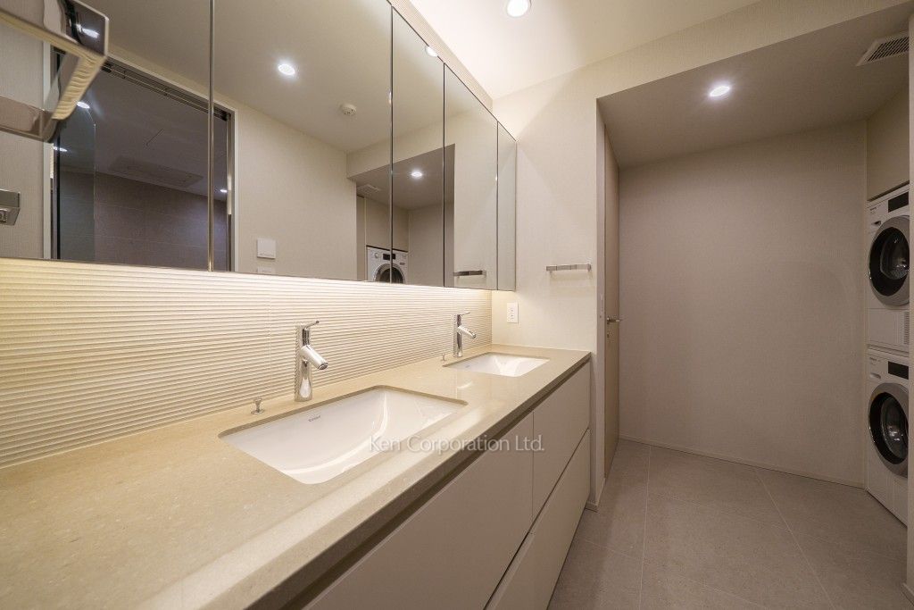 TAKANAWA GATEWAY CITY RESIDENCEの写真 パウダールーム ※36階の同じ間取タイプを撮影。仕様が異なることがあります。