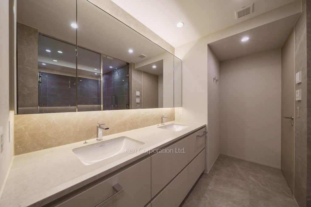 TAKANAWA GATEWAY CITY RESIDENCEの写真 パウダールーム ※36階の同じ間取タイプを撮影。仕様が異なることがあります。