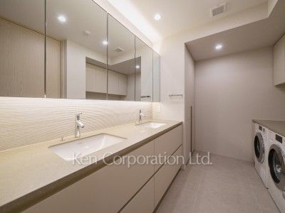 TAKANAWA GATEWAY CITY RESIDENCEの写真 パウダールーム ※36階の同じ間取タイプを撮影。仕様が異なることがあります。