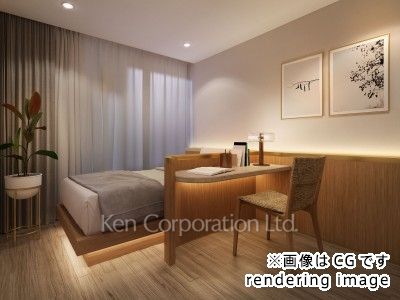 TAKANAWA GATEWAY CITY RESIDENCEの写真 ベッドルーム　※画像はCGで作成された29Fモデルルームです。