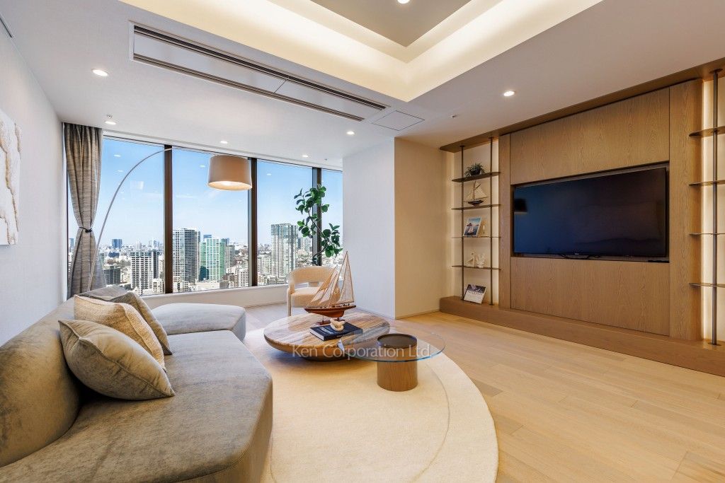 TAKANAWA GATEWAY CITY RESIDENCEの写真 居室（LDなど）　※MODEL ROOM ※31階の同じ間取タイプを撮影。仕様が異なることがあります。