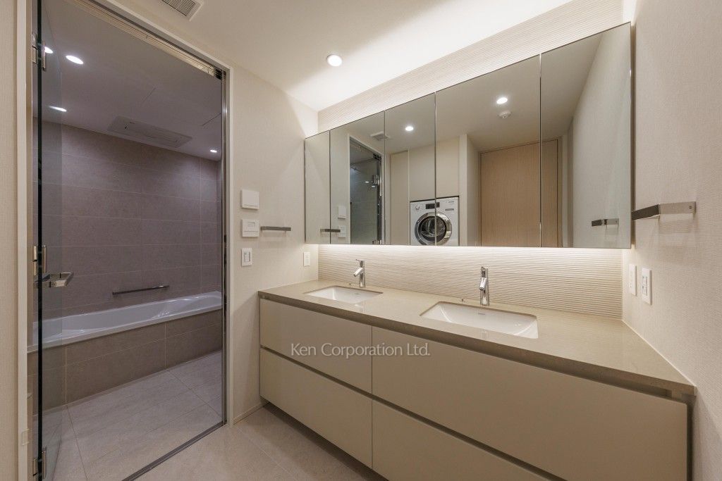 TAKANAWA GATEWAY CITY RESIDENCEの写真 パウダールーム ※35階の同じ間取タイプを撮影。仕様が異なることがあります。